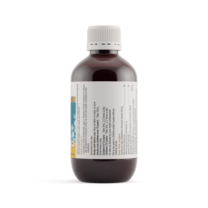 Herbs of Gold Elderberry Echinacea & Olive Leaf Herbs of gold