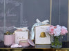 Cote Noire - Herringbone Flower - Mixed Rose Buds - Clear - HCF09 Cote Noire