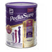a can of Abbott PediSure, a powdered milk product designed for children aged 1 to 10 years old.