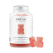 A bottle of Teddi Lab's Pre & Probiotics Gummy bears, with a label that includes the product name, ingredients, and net weight.