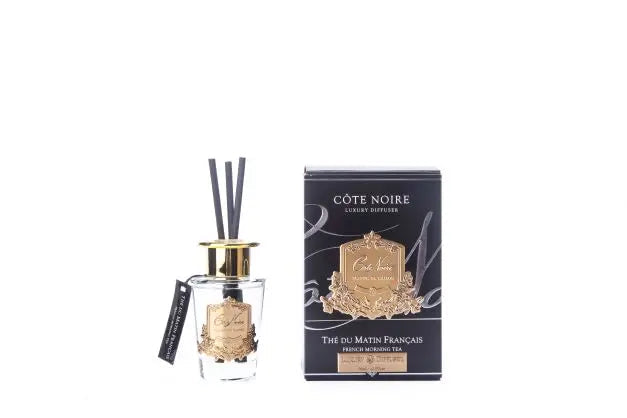 Cote Noire 100ml GOLD Diffuser Set - French Morning Tea - Gold - GMSD15001 Cote Noire