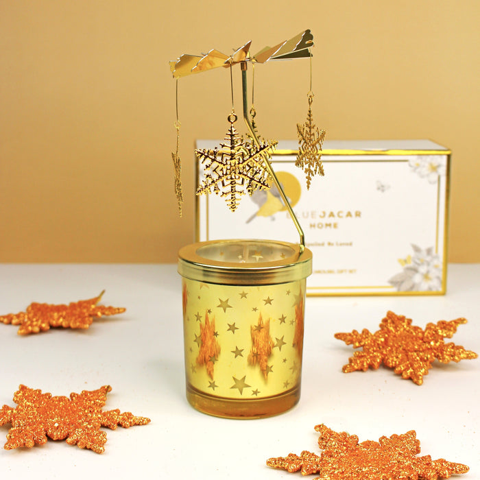 'Summer Snow' Candle Carousel Gift Set XDaySale