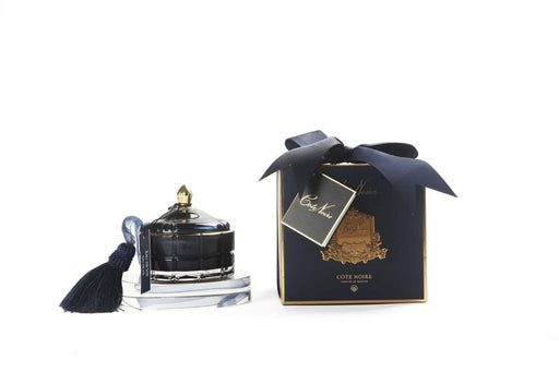 Cote Noire Art Deco Candle - Navy & Gold - Eau de Vie - GML45016 Cote Noire