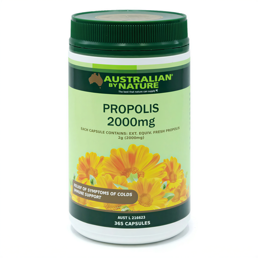 Australian By Nature Propolis 2000mg 365 Capsules. EXP: 01/2025 - XDaySale