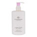 A bottle of Glashouse Fragrances hand lotion with a pump dispenser.