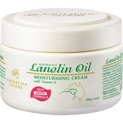 G & M Australian Lanolin Oil Moisturising Cream 250g XDaySale