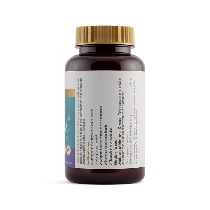 Herbs of Gold Alpha Lipoic 300 Herbs of gold