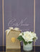 Cote Noire - Herringbone Flower Cream - Champagne Roses - HCF02 Cote Noire