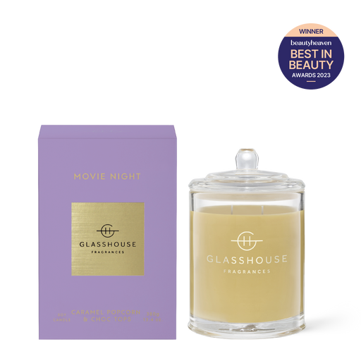 Glasshouse Fragrances Movie Night Candle 380g Glasshouse