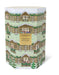 The image is a box for a fragrance discovery set, featuring a winter scene with a house and trees.