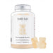 A bottle of Teddi Lab by Unichi Nocotinamide Gummy, a vitamin C supplement, with a label that features a teddy bear.