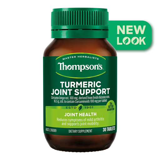 Thompsons Turmeric Joint Support 30 Tablets XDaySale