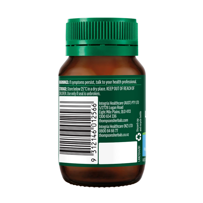 Thompson's One-A-Day Lutein + Bilberry 30 Tablets Eye Retina & Macula Health XDaySale