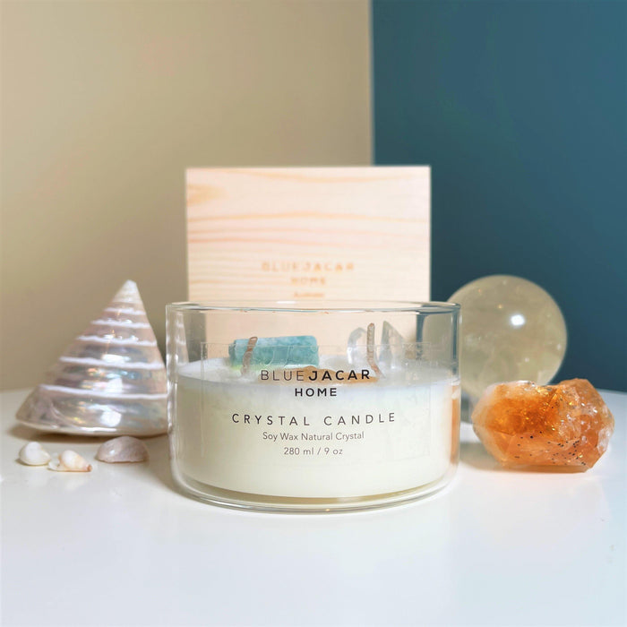 'Summer Sea Breeze' Crystal Healing Candle XDaySale