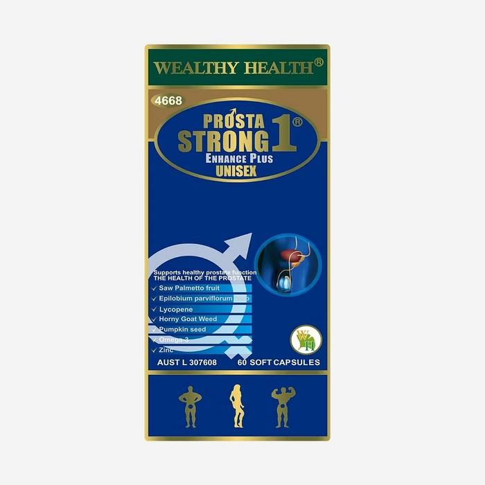 Wealthy Health Prostra Strong 60c - NEW