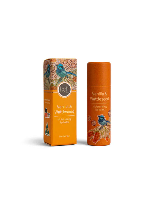 Koh Living Aboriginal Vanilla & Wattleseed Lip Balm 12g