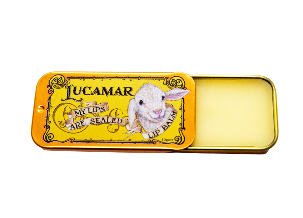 Lucamar Lanolin Lip Balm Vanilla 10g