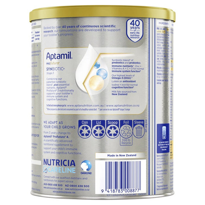 Aptamil Profutura 3 Premium Toddler Nutritional Supplement From 1 Year 900g  3