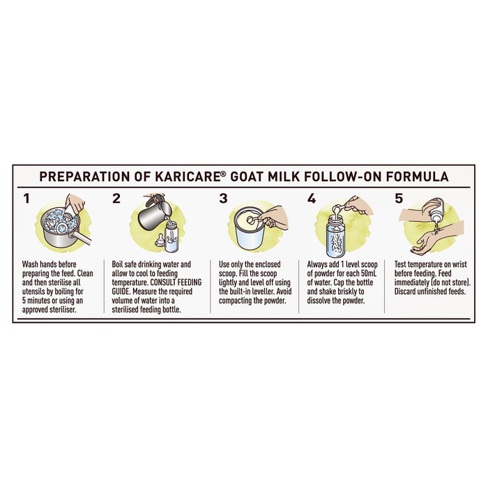 Karicare Goat Milk Follow-On(stage 2) Formula From 6-12 Months 900g