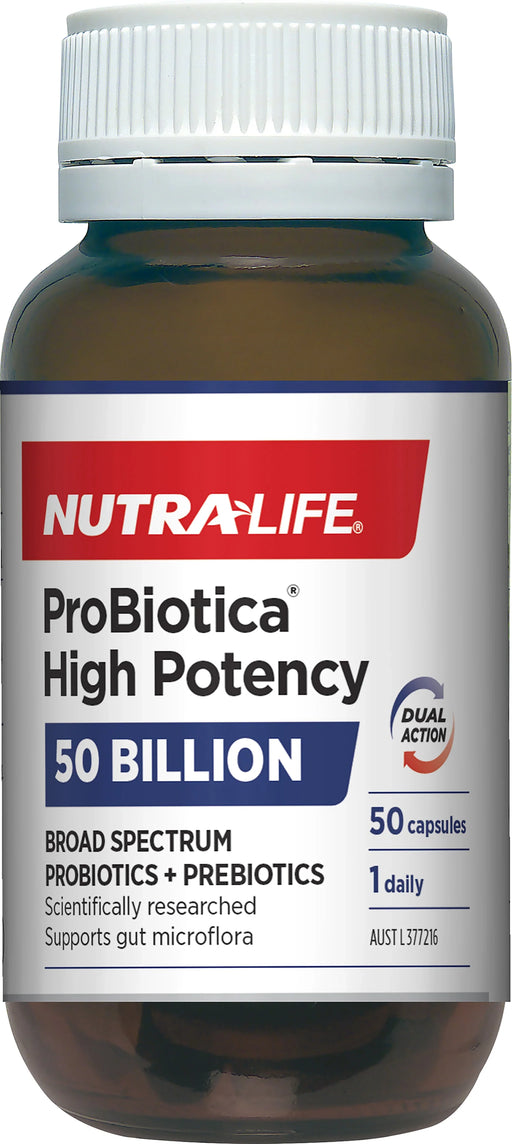 Nutra-life Probiotica High Potency 50 Billion 50C EXP  1/2024 - XDaySale