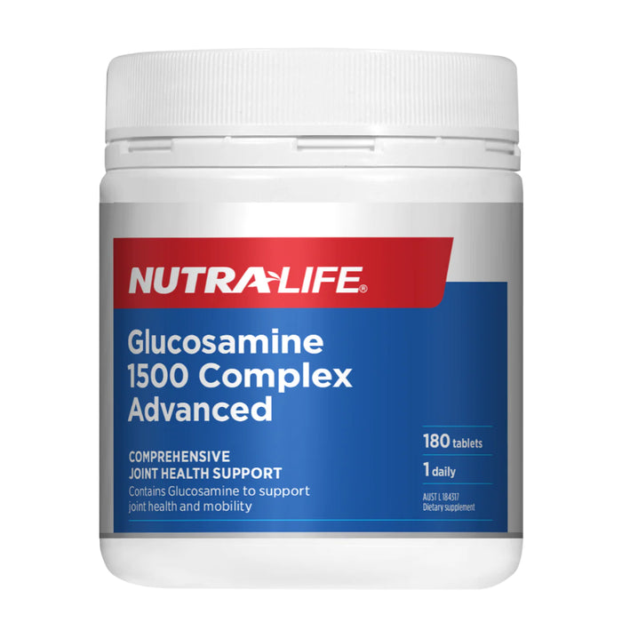 Nutra-life Glucosamine 1500 Complex Advance 180 Tablets EXP:01/2025