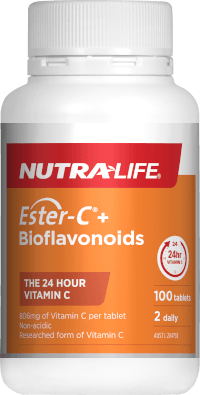 Nutra-Life Ester-C + Bioflavonoids 100 Tablets - XDaySale