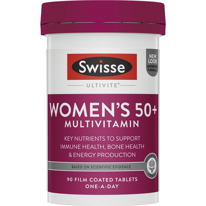Swisse Women's Ultivite 50+ MultiVitamin 90 Tablets EXP: 10/2024