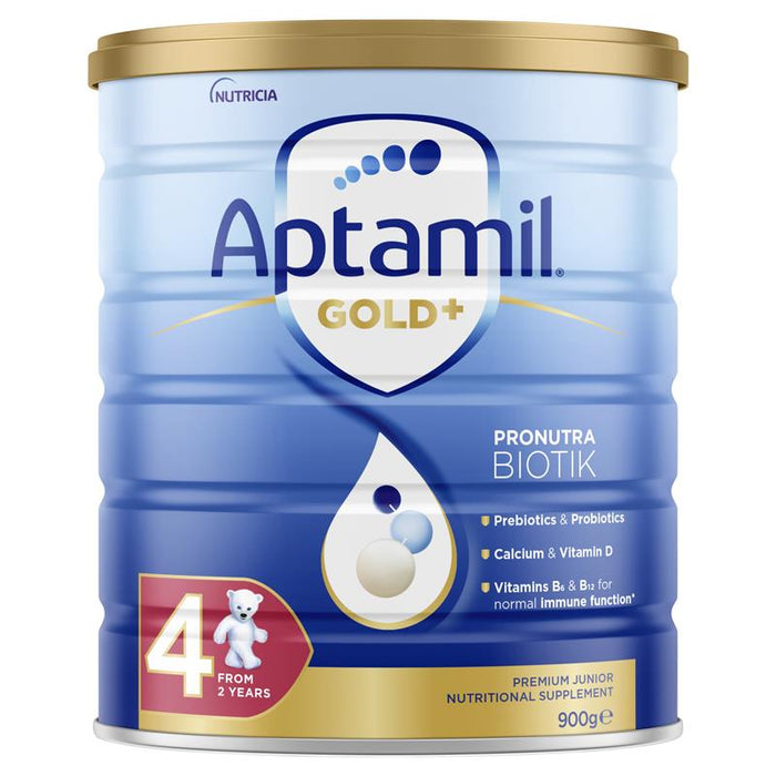 Aptamil Gold+ 4 Junior Nutritional Supplement Milk Drink From 2 Years 900g EXP:06/24