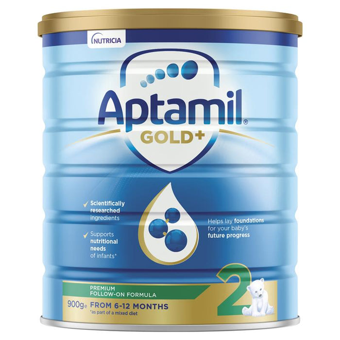 Aptamil Gold+ 2 Baby Follow-On Formula From 6-12 Months 900g EXP: 05/24