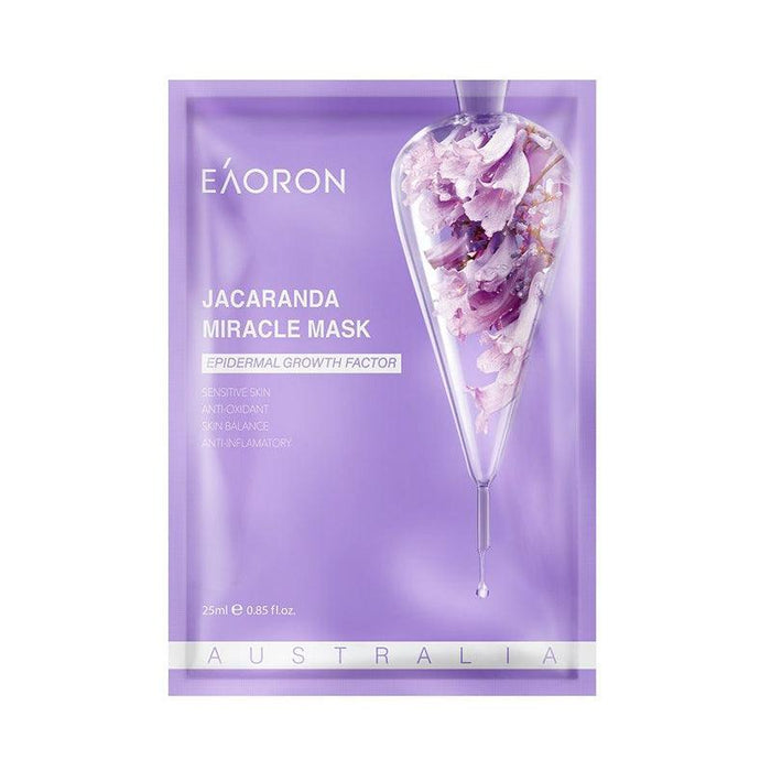 Eaoron Jacaranda Miracle Face Masks 5x 25ml EXP: 03/2026