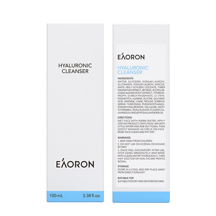 Eaoron Hyaluronic Cleanser 100ml (New) EXP: 09/2025