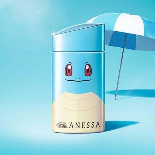 Shiseido Anessa Perfect UV Sunscreen Skincare Milk 60ml - Pokémon Squirtle Edition