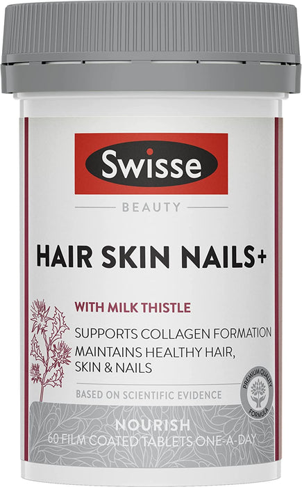 Swisse Beauty Hair Skin Nails+, 100 Tablets   EXP: 01/2026