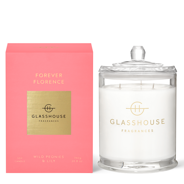 Glasshouse Fragrances Forever Florence Candle 760g