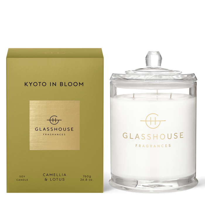 Glasshouse Fragrances Kyoto In Bloom Candle 760g