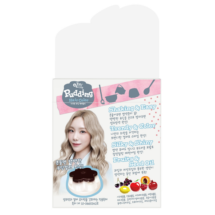 eZn Taeyeon's Pick Pudding Hair Colour Yellow Out Ash Toner - 07122024