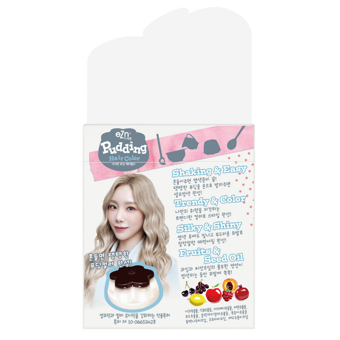 eZn Taeyeon's Pick Pudding Hair Colour Yellow Out Ash Toner - EXP:07/12/2024