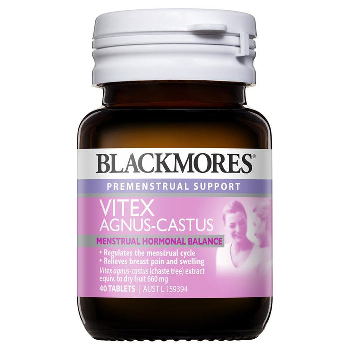 Blackmores Vitex Angus Castus 40 Tablets EXP: 04/2025