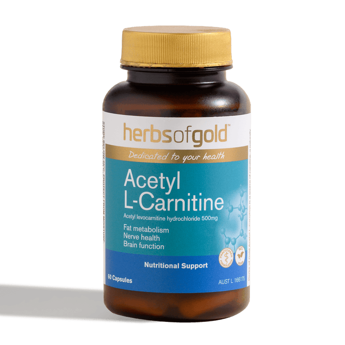 Herbs of gold Acetyl L-Carnitine 60 Capsules