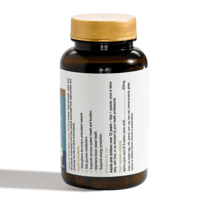 Herbs of Gold Alpha Lipoic 300