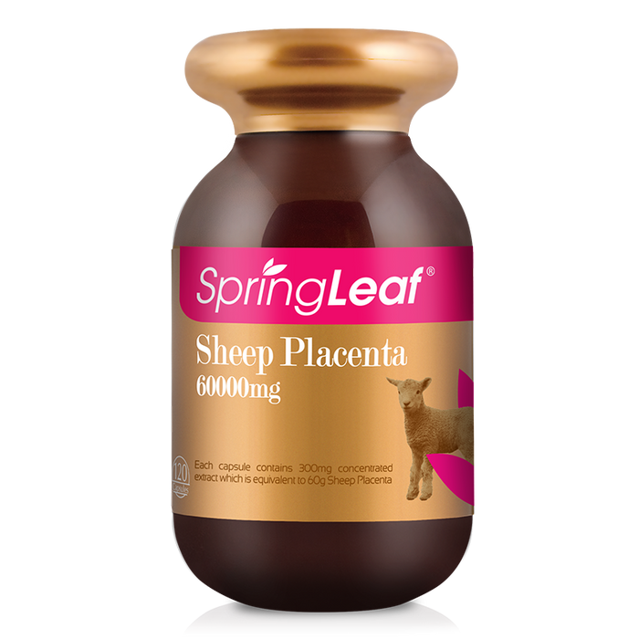 Spring Leaf Premium Sheep Placenta 80000mg 90c