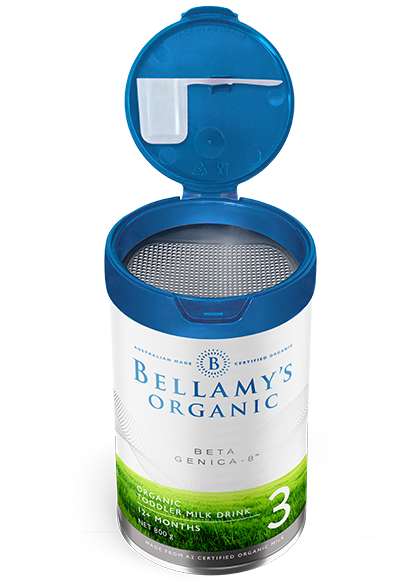 Bellamy’s Organic Beta Genica-8 Step 3 Toddler Milk Drink 12 Months - 3 Years 800g EXP:07/2024