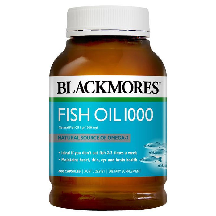 Blackmores Fish Oil 1000mg 400 Capsules EXP:01/2025