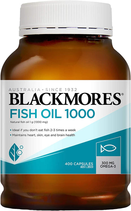 Blackmores Fish Oil 1000mg 400 Capsules EXP:01/2025