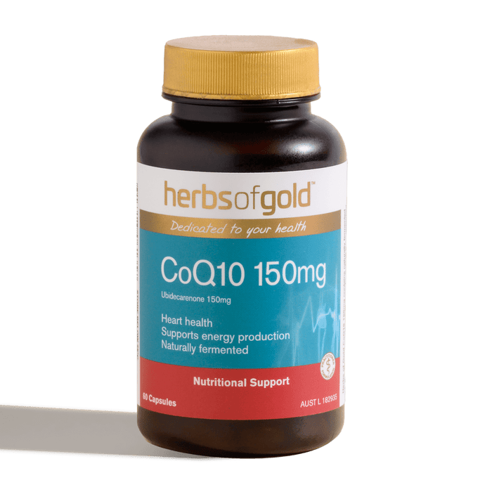 Herbs of Gold  CoQ10 150mg 60 Capsules