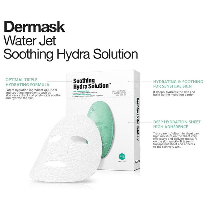 Dr. Jart+ Dermask Water Jet Soothing Hydra Solution Mask 5 Sheets EXP:11/2023
