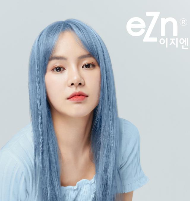 eZn Pudding Hair Color Cream Santorini Ash Blue DIY Kit