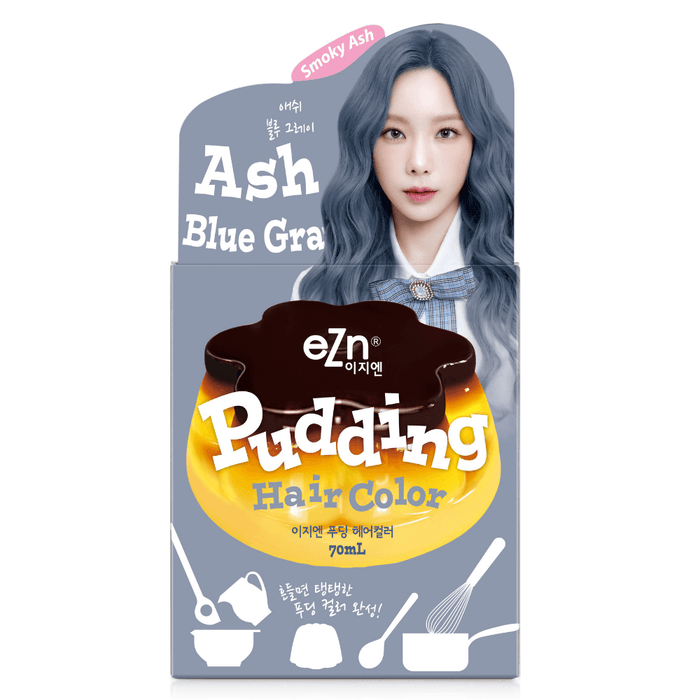 eZn Taeyeon's Pick Pudding Hair Colour-Ash Blue Gray EXP:7/12/2024
