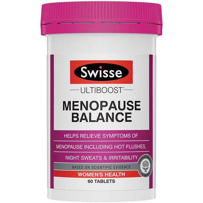 Swisse Ultiboost Menopause Balance 60 Tablets EXP: 01/2025