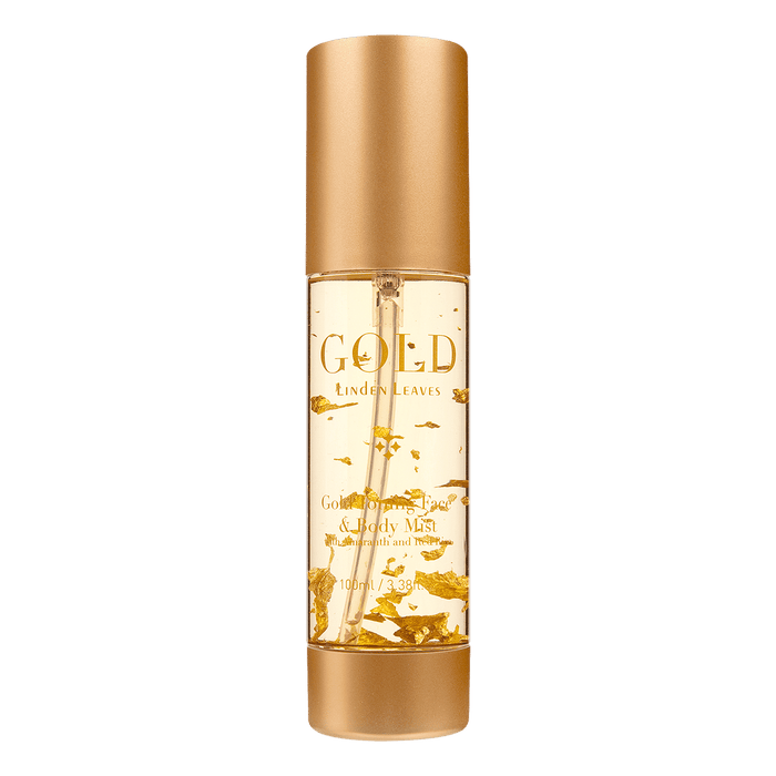 Linden Leaves Gold Toning Face and Body Mist 100ml